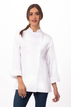 Elyse Premium Cotton Chef Coat
